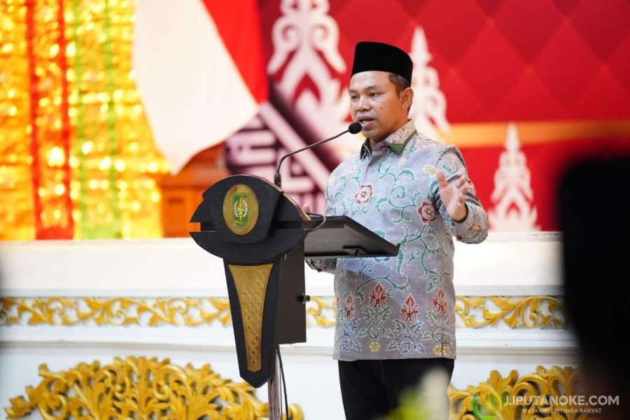 Halal Bihalal Masyarakat Inhu, Gubri Abdul Wahid: Bukan Karena Ambisi, Saya Ingin Riau Lebih Baik