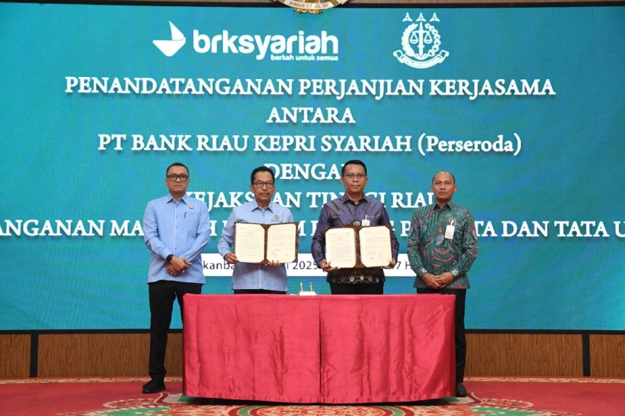 BRK Syariah dan Kejaksaan di Riau Jalin Kerjasama Hukum Perdata dan TUN