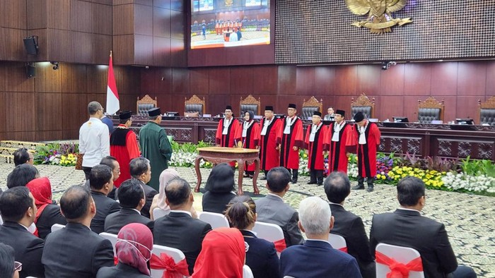 Suhartoyo Resmi Jadi Ketua MK Gantikan Anwar Usman