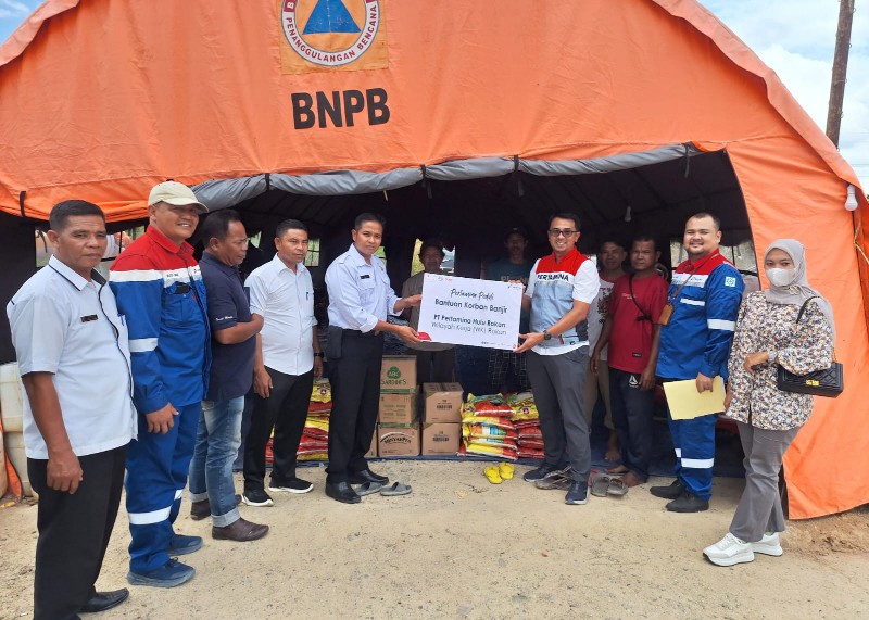 Dapat Bantuan Hingga ke Tenda Pengungsi Banjir, Masyarakat Terharu Kepedulian PHR