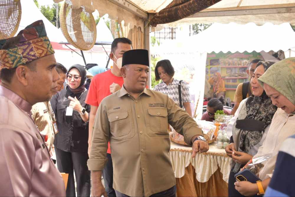 Mendes PDTT Ke Kampar, Sekda Kampar Tinjau Persiapan di Arena Bagholek Godang