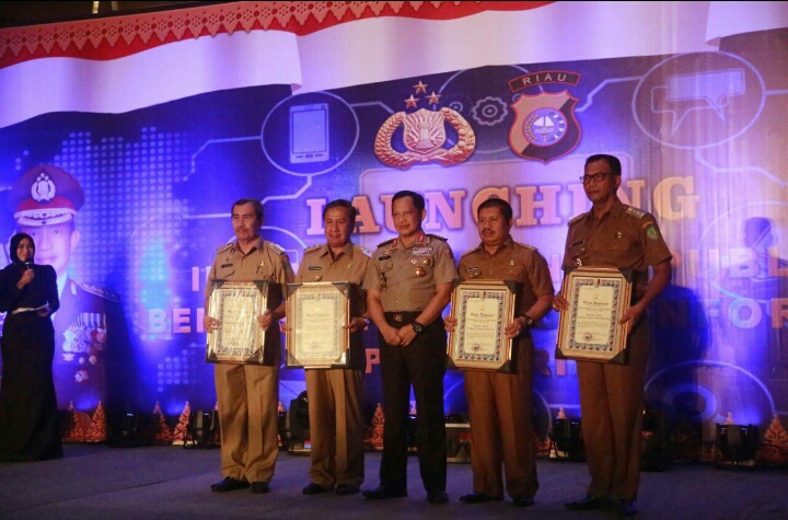 Bupati Siak Dapat Penghargaan Dari Kapolri