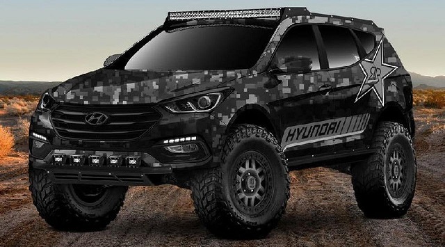 Hyundai Santa Fe Bergaya Offroad