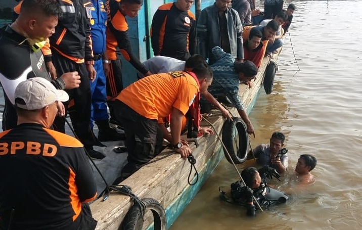 Seorang Anak Usia 6 Tahun Hilang di Sungai Indragiri