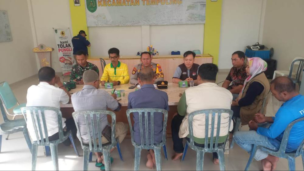 Rakor Persiapan Pergesaran Logistik Pilkada, Ini Penjelasan Kapolsek Tempuling