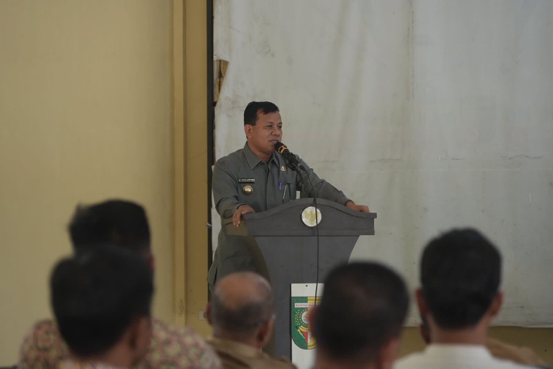 Buka Pelatihan BPD se Kuantan Tengah, Bupati Dukung Peningkatan Kapasitas SDM BPD dan BUMDes