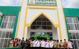 Ketua BAZ Pusat Puji Gedung Zakat Milik Kabupaten Siak Terbaik se-Indonesia
