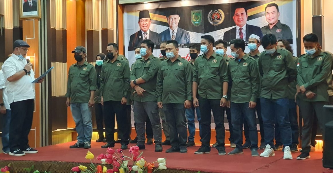 Pengurus PWI dan IKWI Inhil Periode 2020-2023 Resmi Dilantik