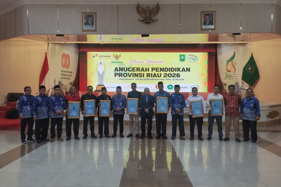 Anugerah Pendidikan Riau Kembali Digelar, Berikut Daftar Penerima 7 Anugerah Prestisius 2026