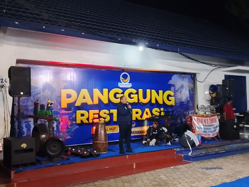 Puncak HUT ke-14, NasDem Riau Gelar Panggung Restorasi