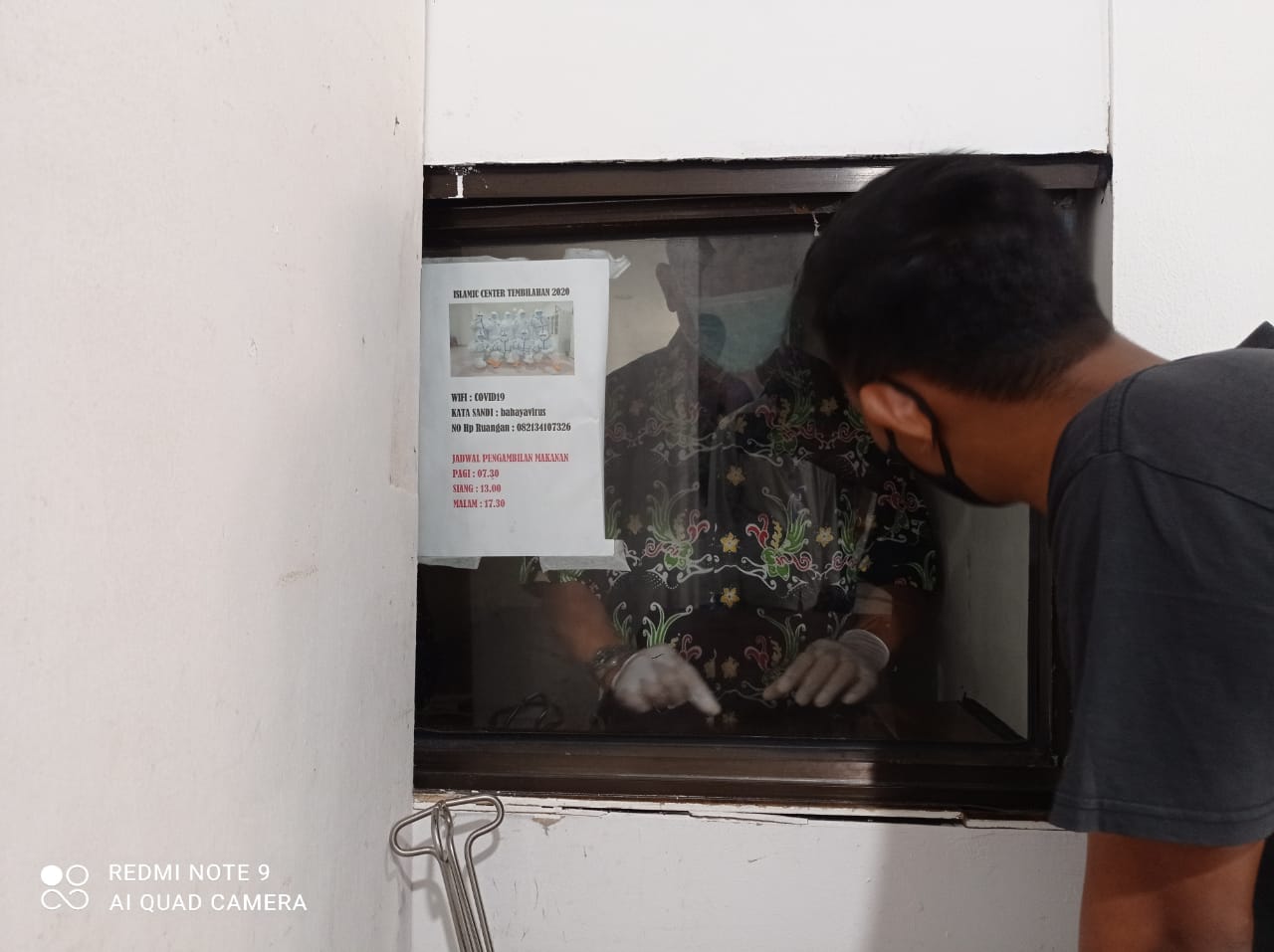 Satgas Covid-19 Inhil Inspeksi Islamic Center dan Pihak Penyedia Makanan