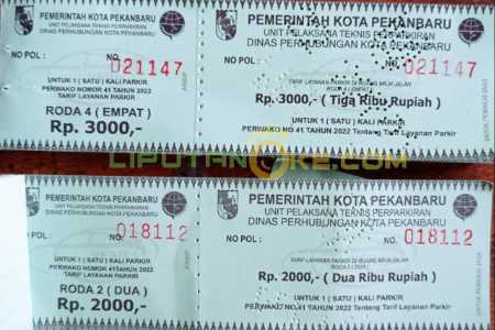 Tarif Parkir Mendadak Naik, Warga Pekanbaru Merasa Terbebani