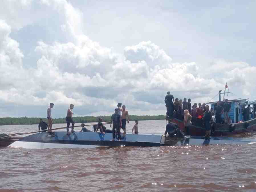 35 Selamat dan 9 Meninggal Dunia, Tim Masih Lakukan Penelusuran Laka Laut di Inhil