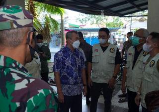 Gubri Tinjau Vaksinasi Covid-19 Kagama Riau