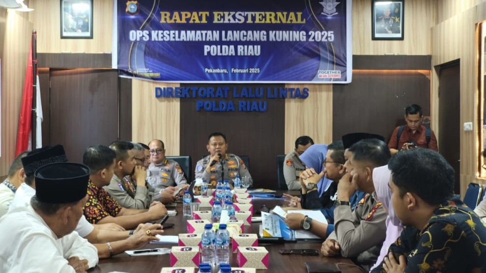 Mulai 10 Februari, Polda Riau Gelar Operasi Keselamatan Lancang Kuning 2025