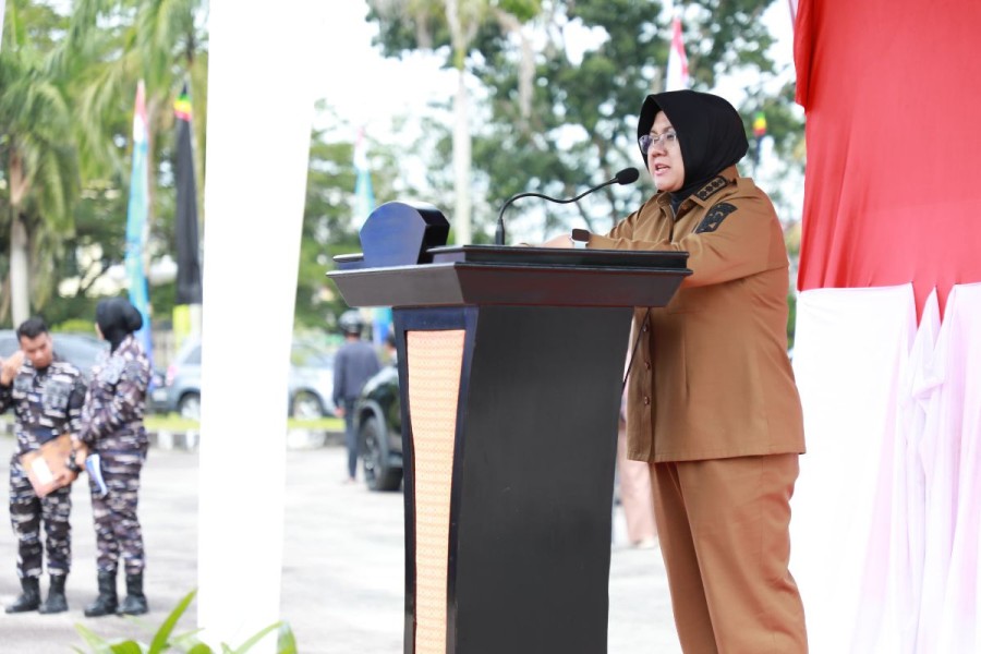 Lanal Dumai Gelar Bakti Sosial, Bupati Afni Sebut Wujud Sinergi Pemkab dan TNI