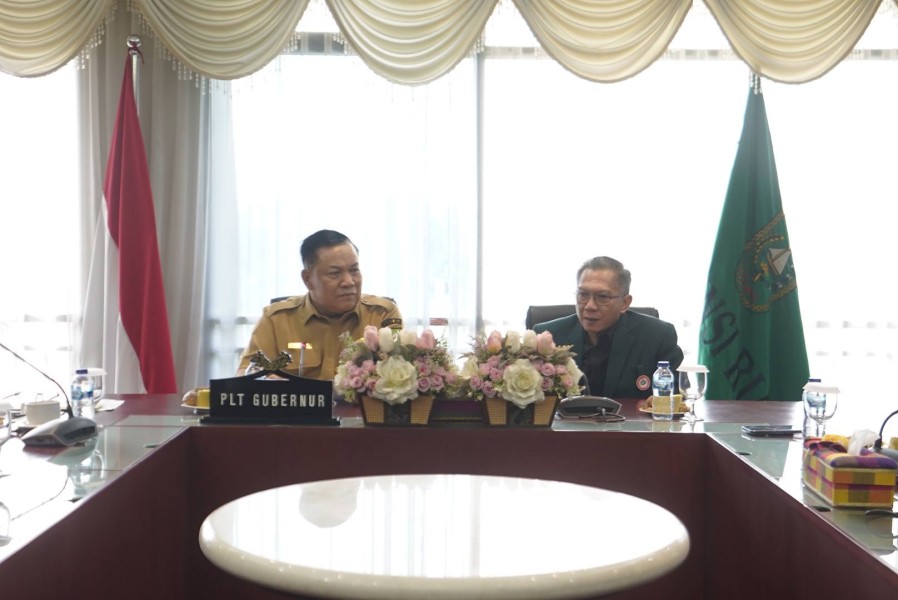 IDI Riau Audiensi ke Plt Gubernur, Undang Hadiri Pelantikan 1 Agustus di UNRI