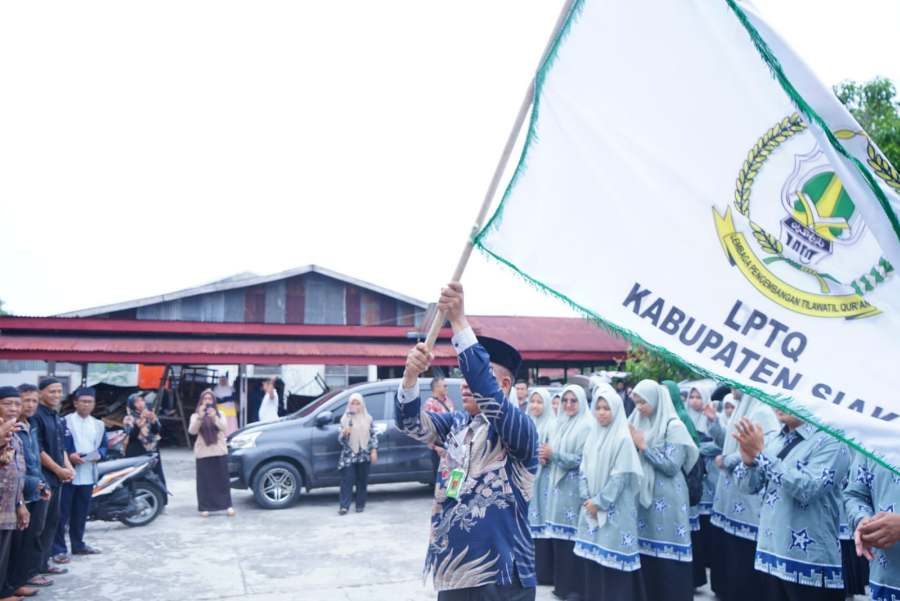 Kafilah Asal Siak Diberangkatkan Menuju MTQ Rengat