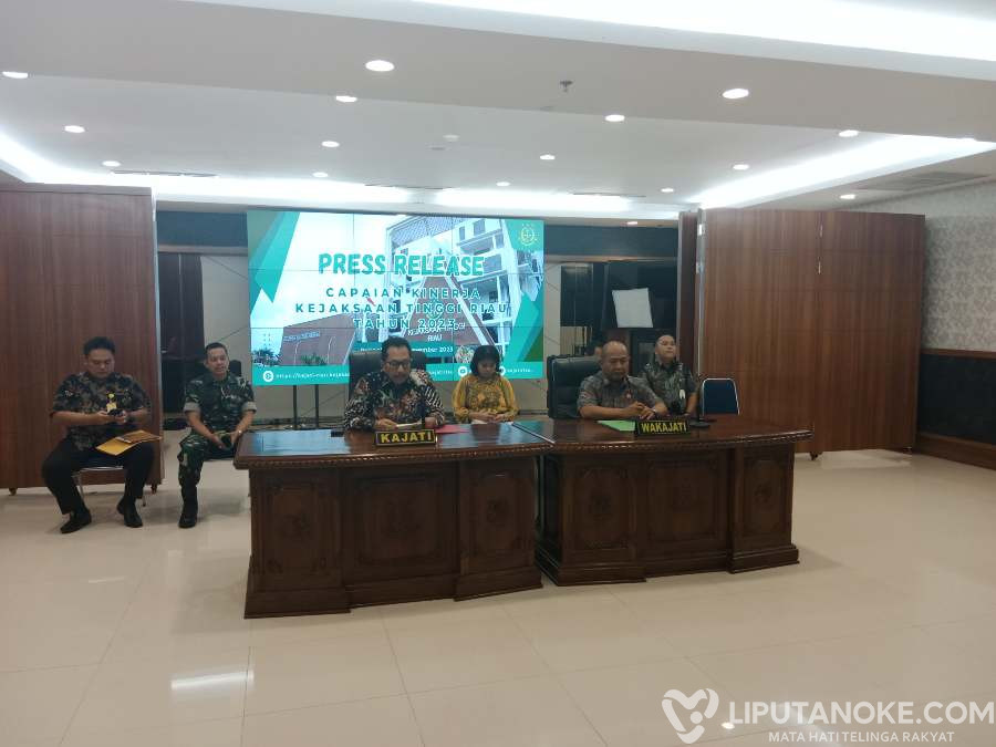 Kilas Balik Capaian Kinerja Kejaksaan se Riau 2023, Akmal Abbas: Alhamdulillah, Target 2023 Tercapai