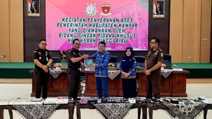 Setelah Diperiksa, Kejati Riau Kembalikan Sejumlah Aset  Pemkab Kampar, Ini Sebabnya