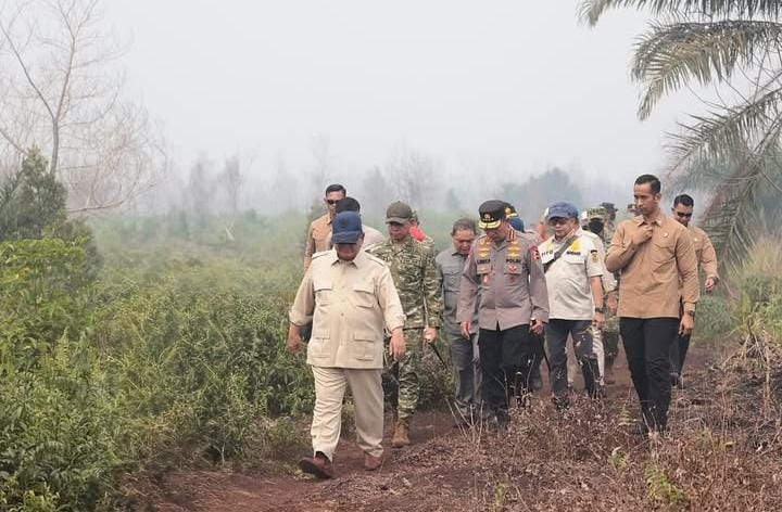 Presiden Prabowo Dijadwalkan Tinjau Karhutla di Riau