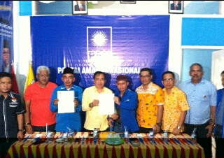 Pilkada Inhil 2018, Golkar dan PAN Sepakat Dukung Pasangan Wardan-SU