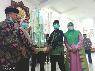 Kecamatan Guntor Raih Juara Umum, Sentra Naik Peringkat