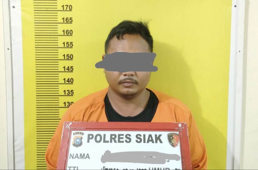 Polres Siak Tangkap Pemilik 1 Paket Sabu di Jalan Lintas Pekanbaru Duri