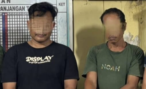Polsek Kandis Tangkap Dua Orang Pengedar Sabu