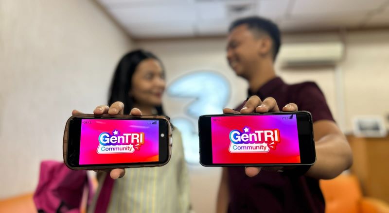 Bidik Pemberdayaan 100 Ribu Gen Z, Tri Hadirkan 'Gen Tri Community' di Sumatra