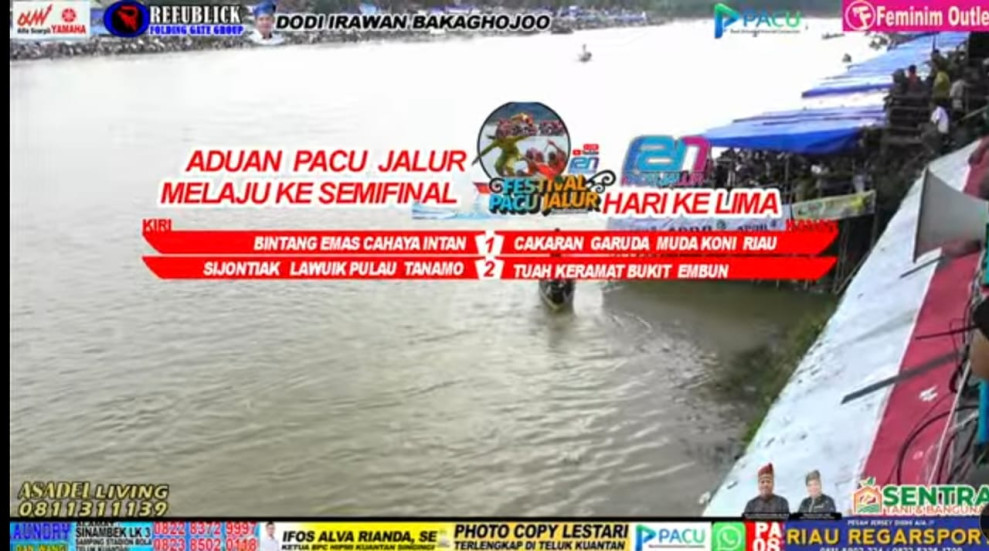 Ini 4 Jalur yang Melaju ke Semifinal di Tepian Narosa, 3 Jalur Kuansing dan  1 Jalur Inhu