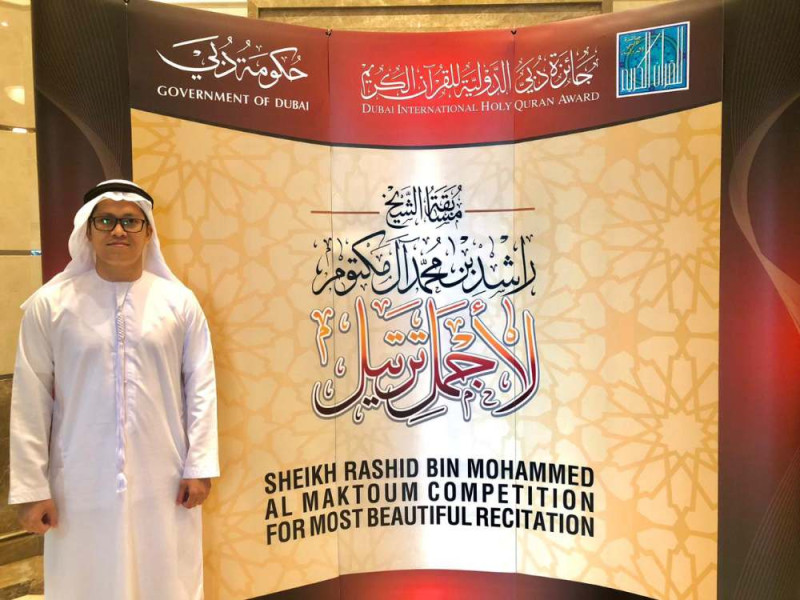 Tahniah! Ashabul Kahfi Imam Asal Indonesia Juarai Dubai International Holy Quran Award