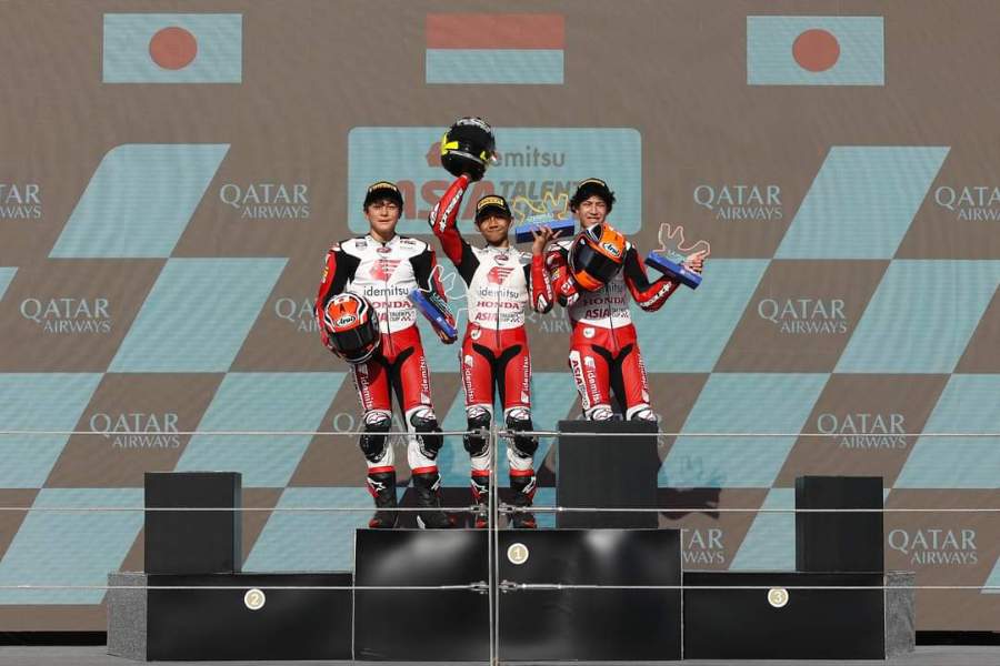 Pembalap Astra Honda Lanjutkan Kejayaan di Asia Talent Cup Qatar
