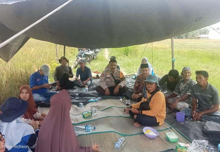 Polsek Sungai Apit Gelar Kegiatan Sambang Warga dan Himbauan Kamtibmas