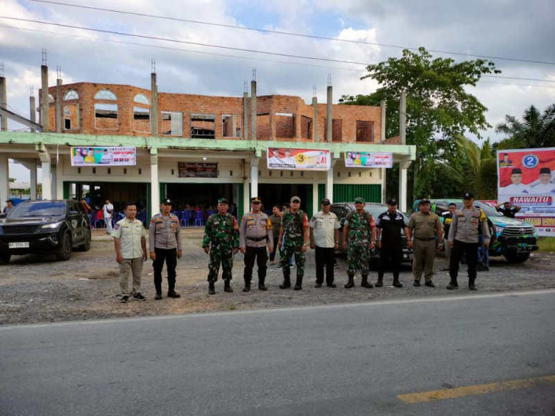 Polsek Tempuling Perkuat Pengamanan Kampanye Keamanan Pilkada Damai 2024