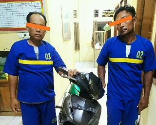 Polres Siak Tangkap Empat Pelaku Pencurian Sepeda Motor 