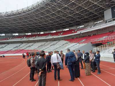 Peserta Kursus Pengamanan Stadion Dikenalkan Berbagai Situasi dan Cara Mengatasi