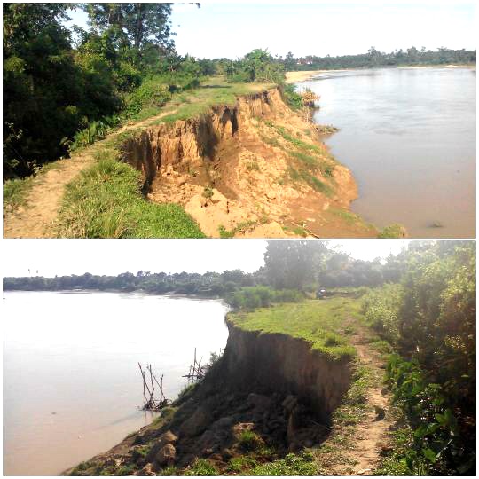 Abrasi Di Sungai Kuantan Ancam Rumah Warga