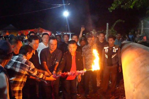 Hadiri Melayur Jalur Seberang Pulau Busuk, Suhardiman Sebut Jalan Koto Rajo-Ketaping Jaya akan Diaspal