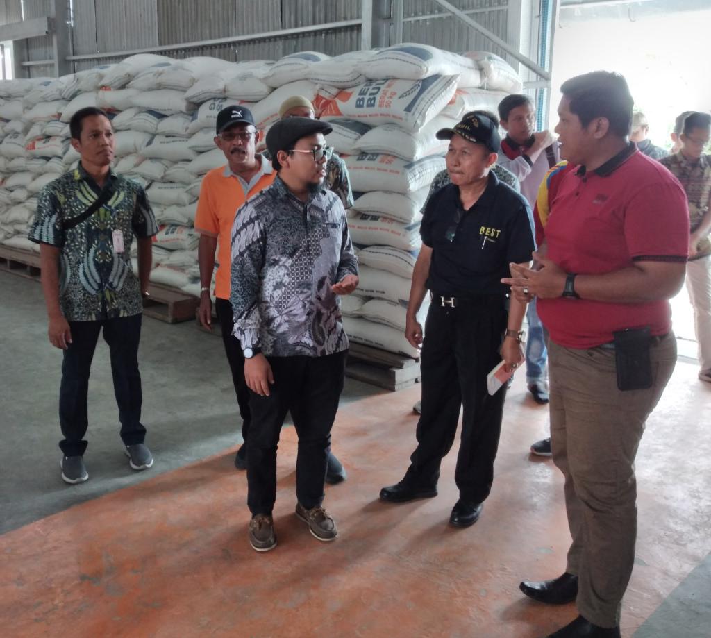 Sidak Satgas Pangan Polres Inhil, Bulog Pastikan Ketersediaan Sembako Cukup Hingga Lebaran