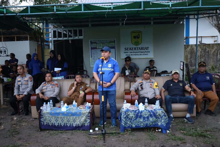 Wabup Siak Husni Harap Turnamen Sepak Bola Antar RT Rutin Digelar