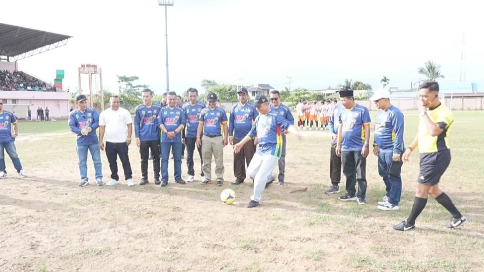 Meriahkan Milad Ke-61 Inhil, Bupati Herman Buka Bupati Cup 2026