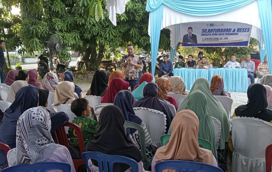 Tengku Azwendi Kawal Usulan Warga Bukit Raya, Dari Perbaikan Jalan Hingga Penguatan UMKM