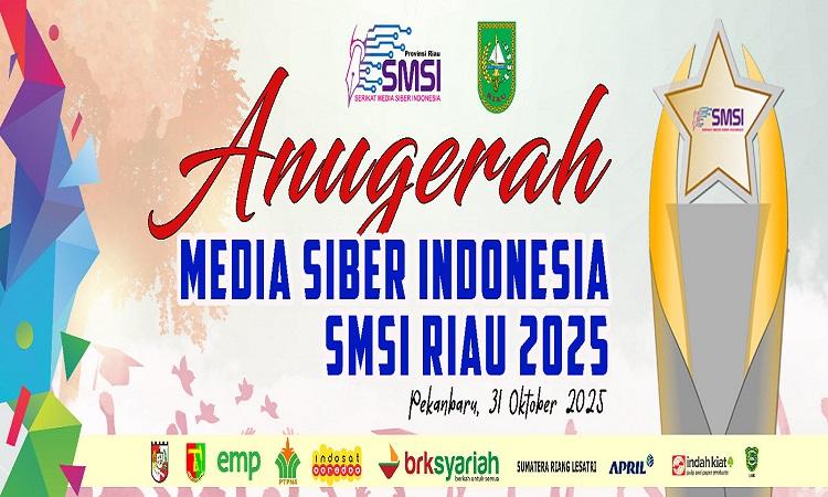 Hari Ini, SMSI Riau Akan Mempersembahkan Anugerah Bergengsi Media Siber 2025