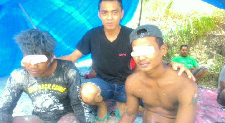 Sat Reskrim Polres Kuansing Kembali Amankan 2 Pelaku Peti