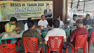 H Azmi: Hari ini Dilaksanakan di 2 Titik di Kota Siak & Besok 2 Titik di Sabak Auh & Pusako