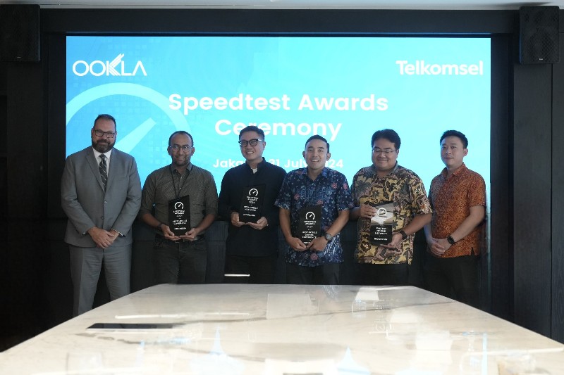 Telkomsel Raih Ookla® Speedtest Awards' 6 Kali Berturut sebagai Best Mobile Network