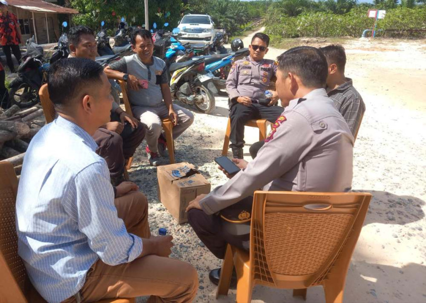 Polsek Minas Ajak Masyarakat Ikut Wujudkan Pilkada Damai 2024