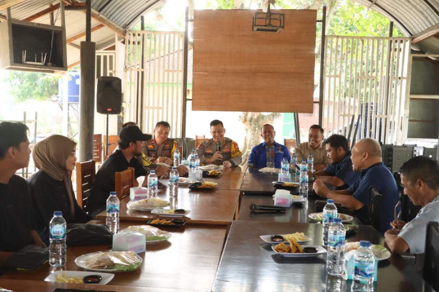 Kapolres Inhu Sosialisasi LJP,  Kolaborasi Wujudkan Pilkada Damai