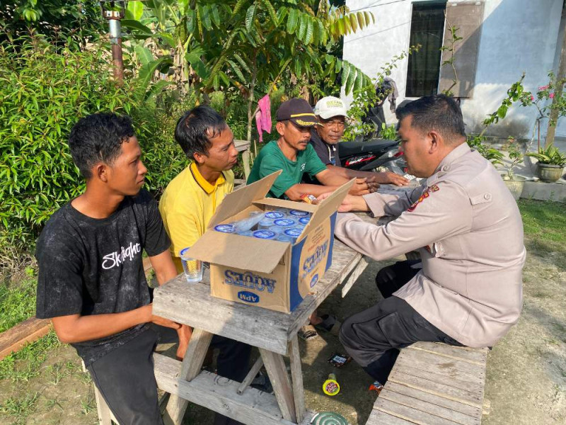 Kapolsek Bungaraya Imbau Masyarakat Selalu Jaga Keamanan Pilkada 2024